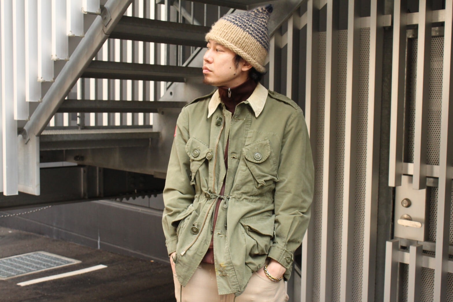 70s (1978) Canadian Army "G.S.MK-2" Combat Field Jacket