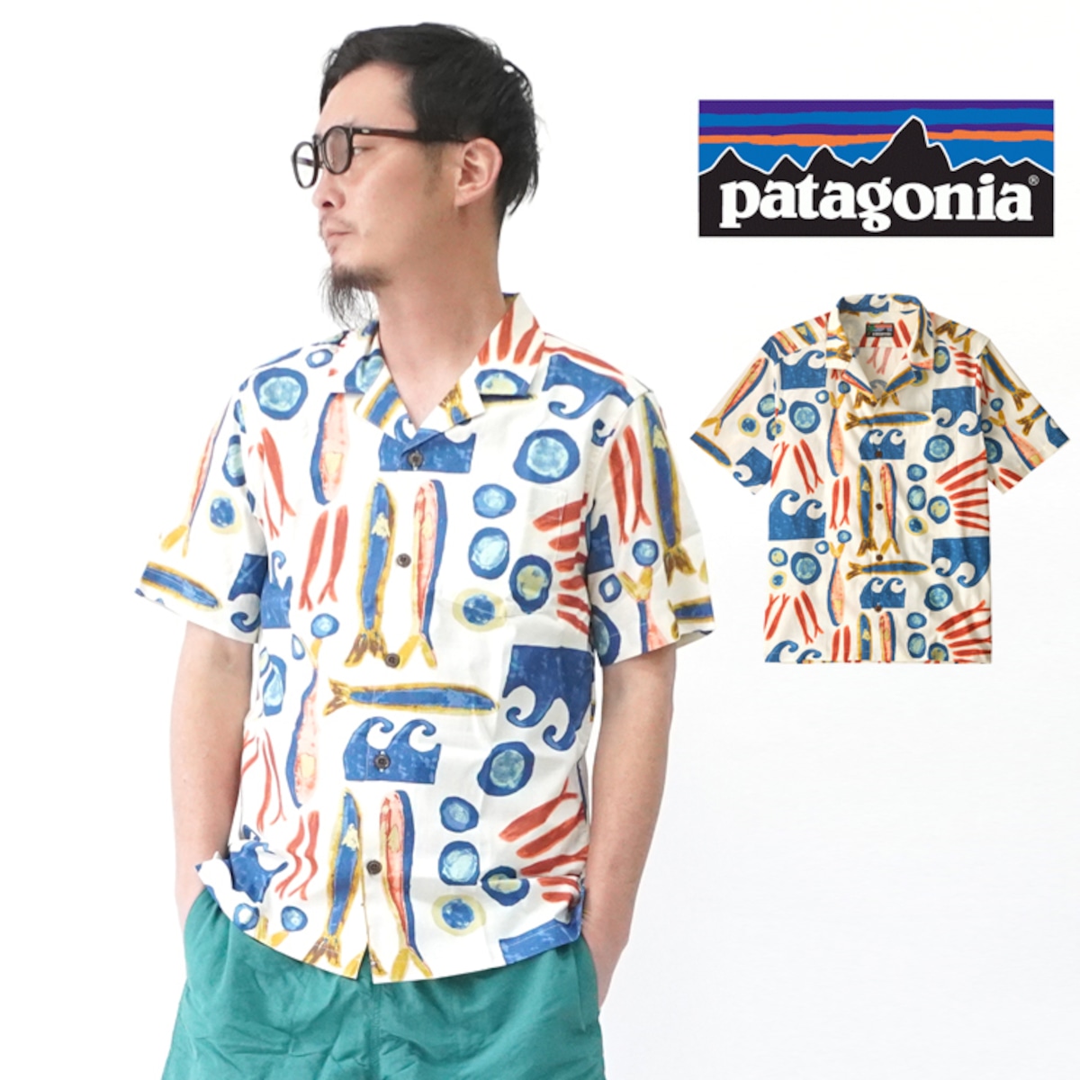 patagonia パタゴニア メンズ・タイダル・スレッズ・キャンプ・シャツ 