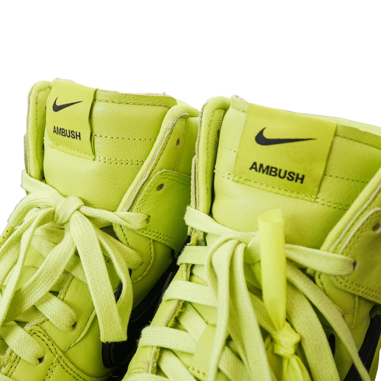 Nike AMBUSH 蛍光グリーン バスケットシューズ Nike AMBUSH 蛍光グリーン バスケットシューズ