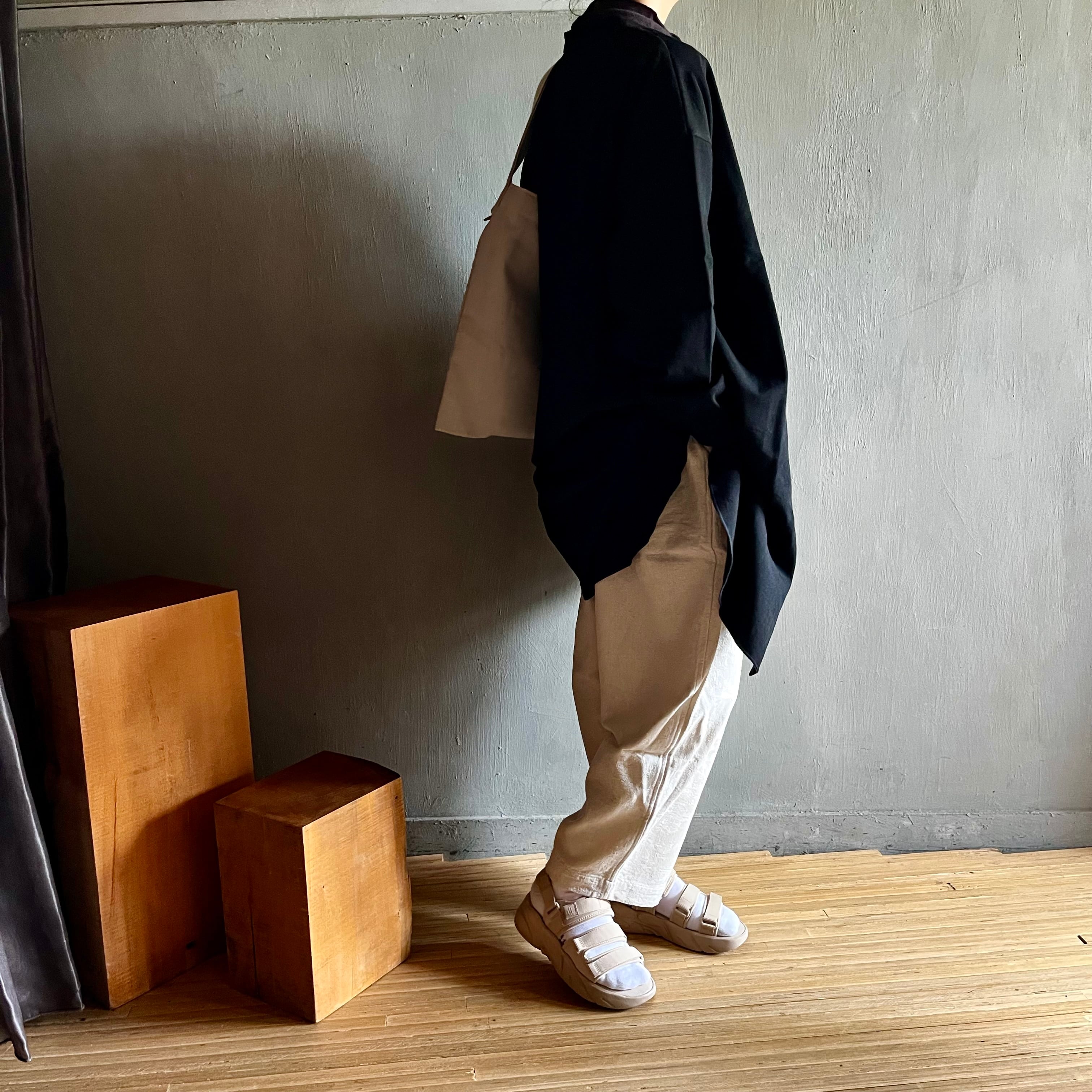 MITTAN｜絹綿麻ジャガードパンツ PT-90 生成 | CORNER_122