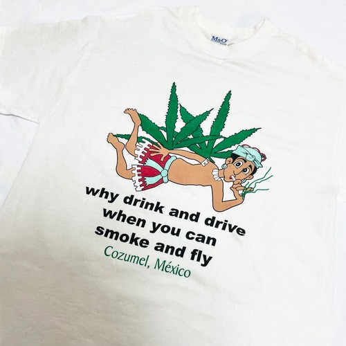 Old Marijuana T Shirt Made In Mexico