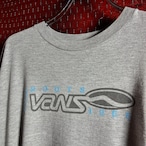 90s〜00s OLD VANS Tシャツ オールドスケート バンズ グレー