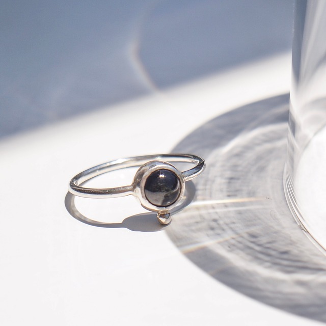 petit ring (star diopside)