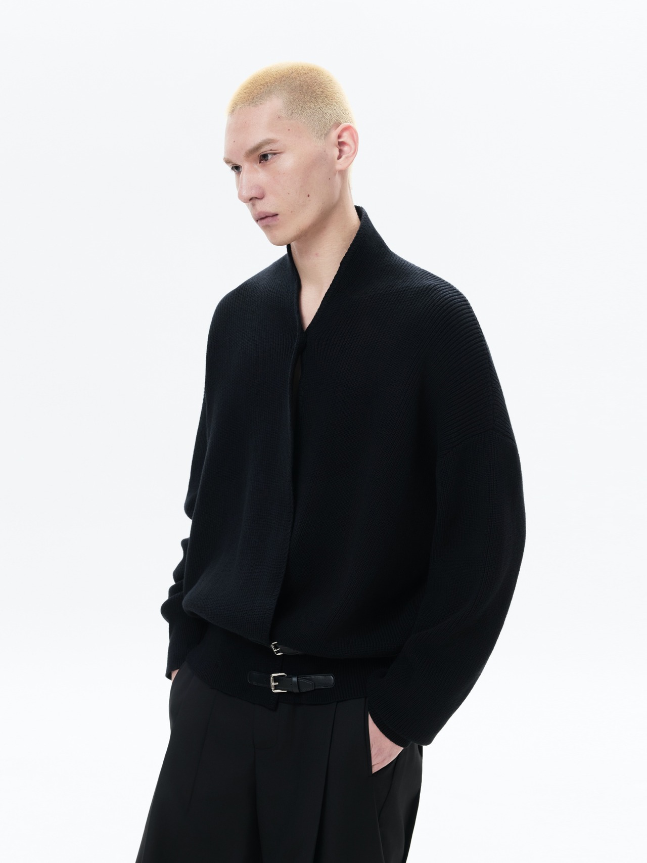 FRKM SCD 26SS クロスオーバー Vネック プルオーバー ニット