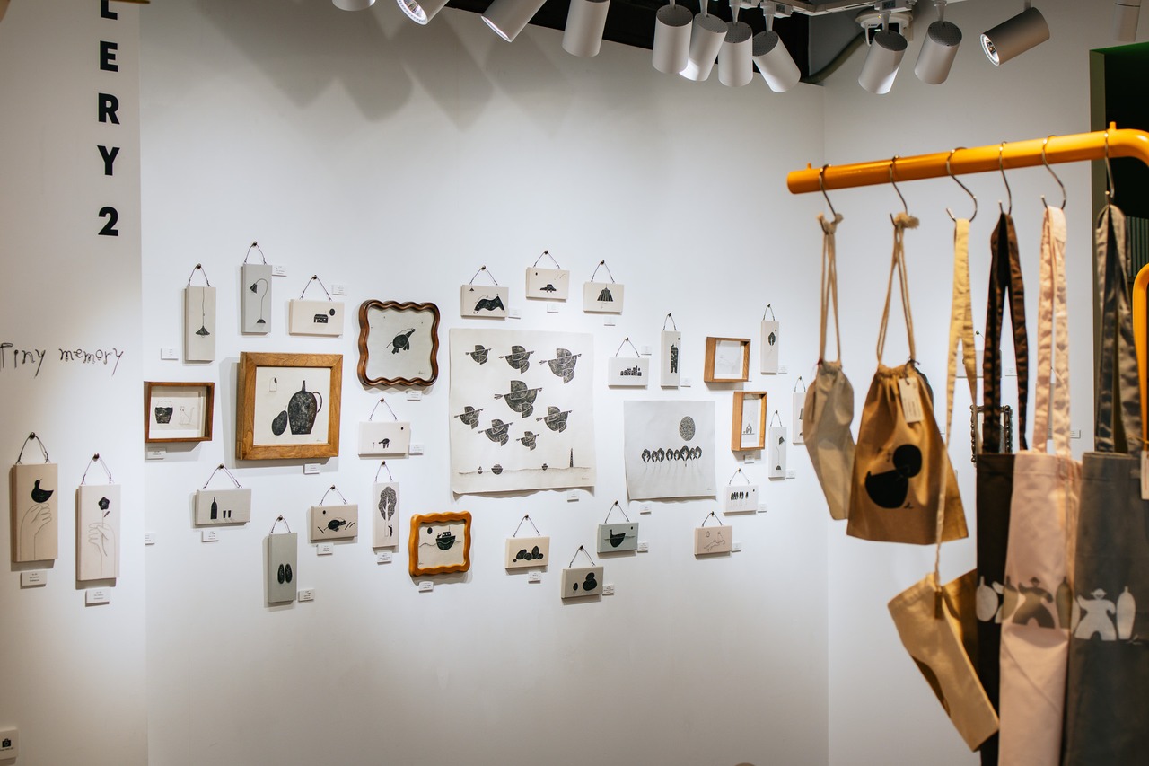 < ナカオハルカ > 原画「木々のささやき」