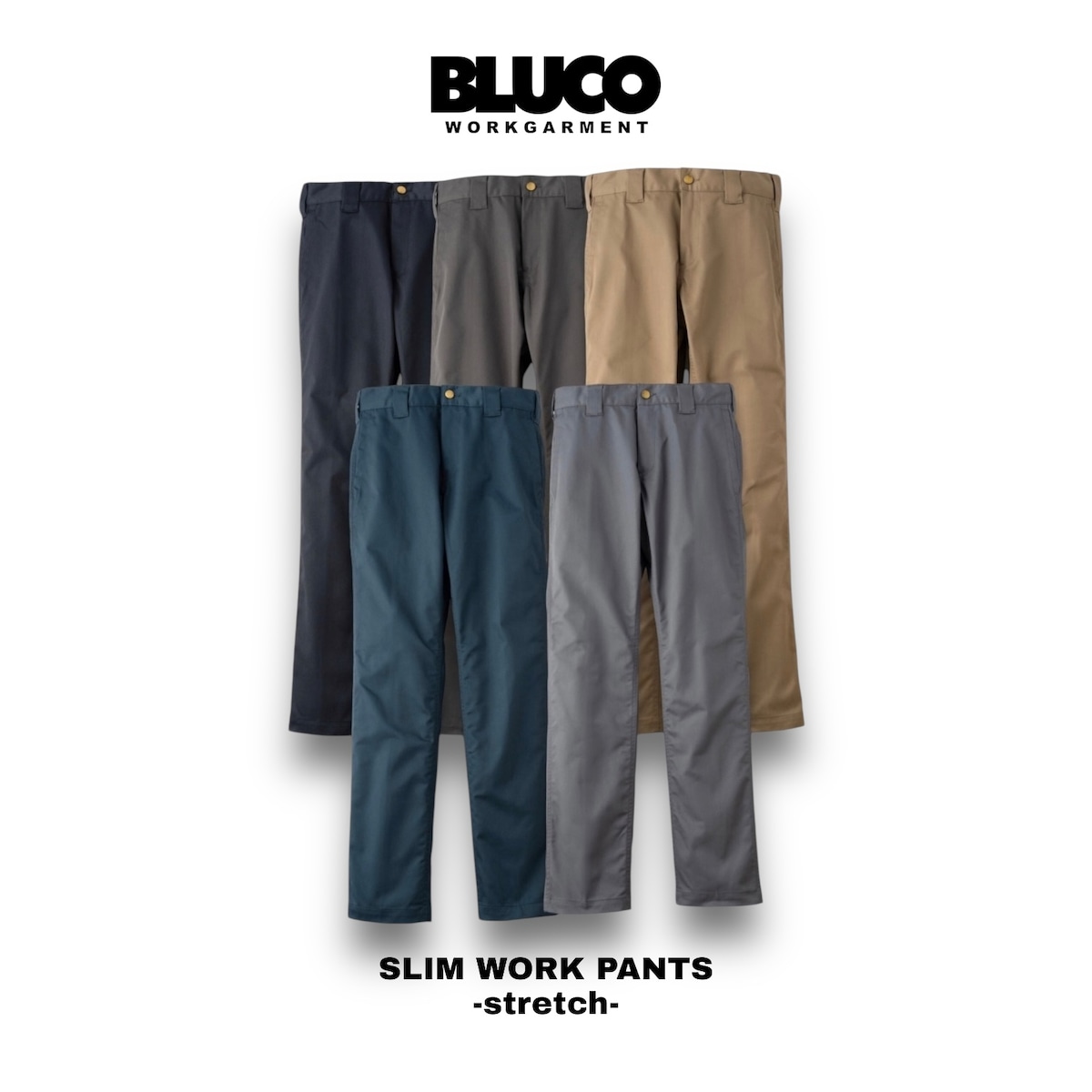 旧 ワークパンツ スリムワークパンツ ワークパンツストレッチ BLUCO 