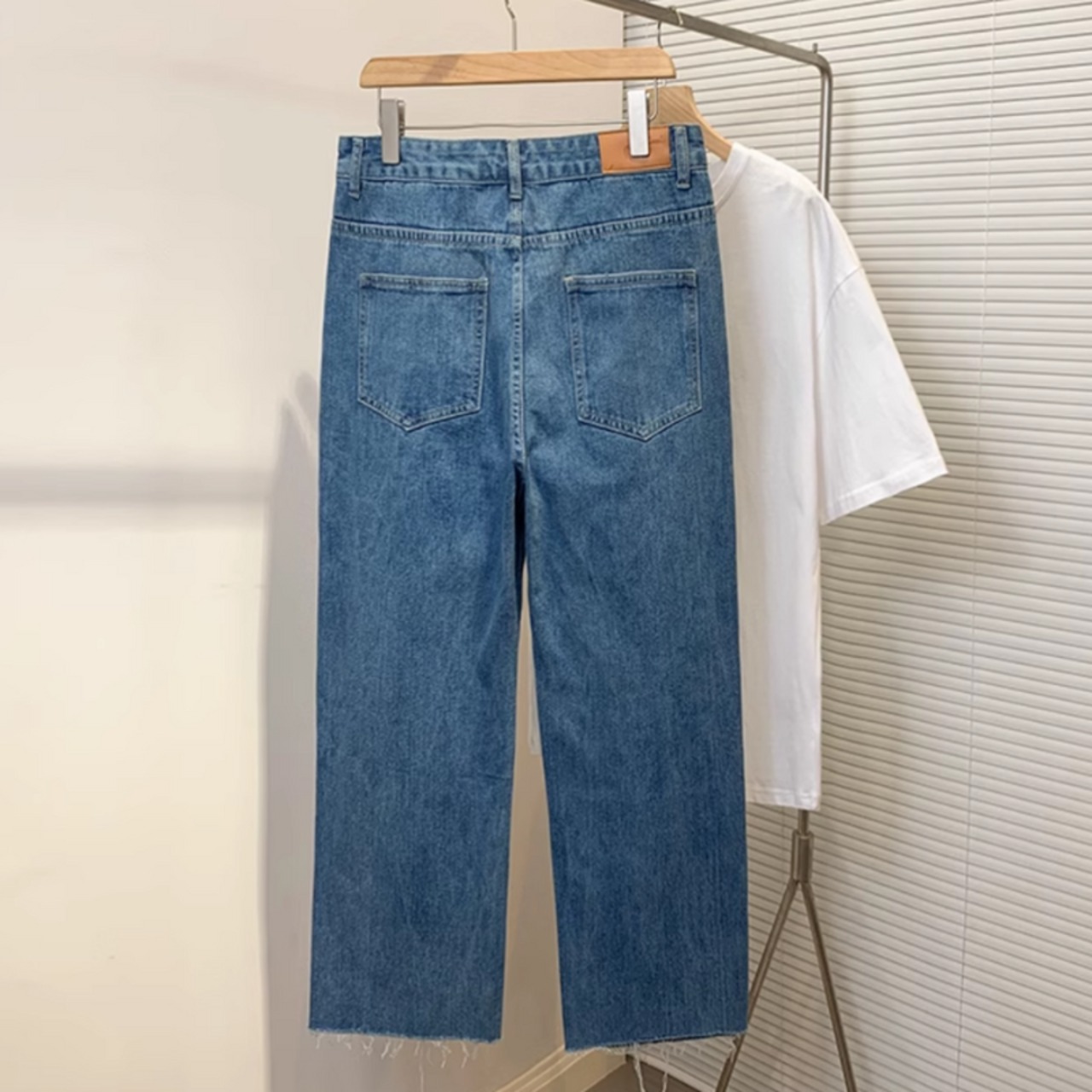 カットオフルーズデニム　0656