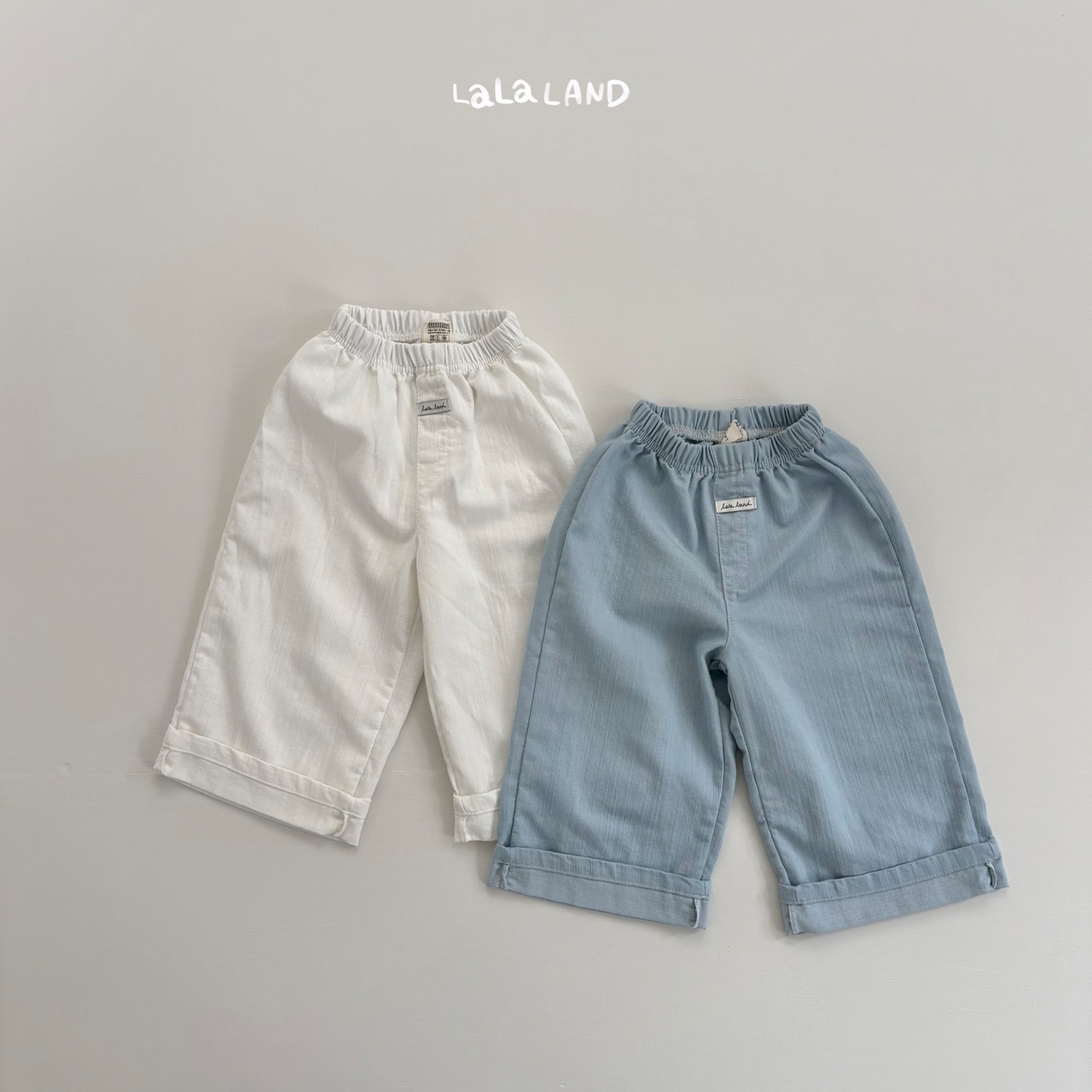 【取寄/韓国直送】LALALAND 26/SM （Kids）サマーロールアップパンツ｜夏服｜韓国子供服