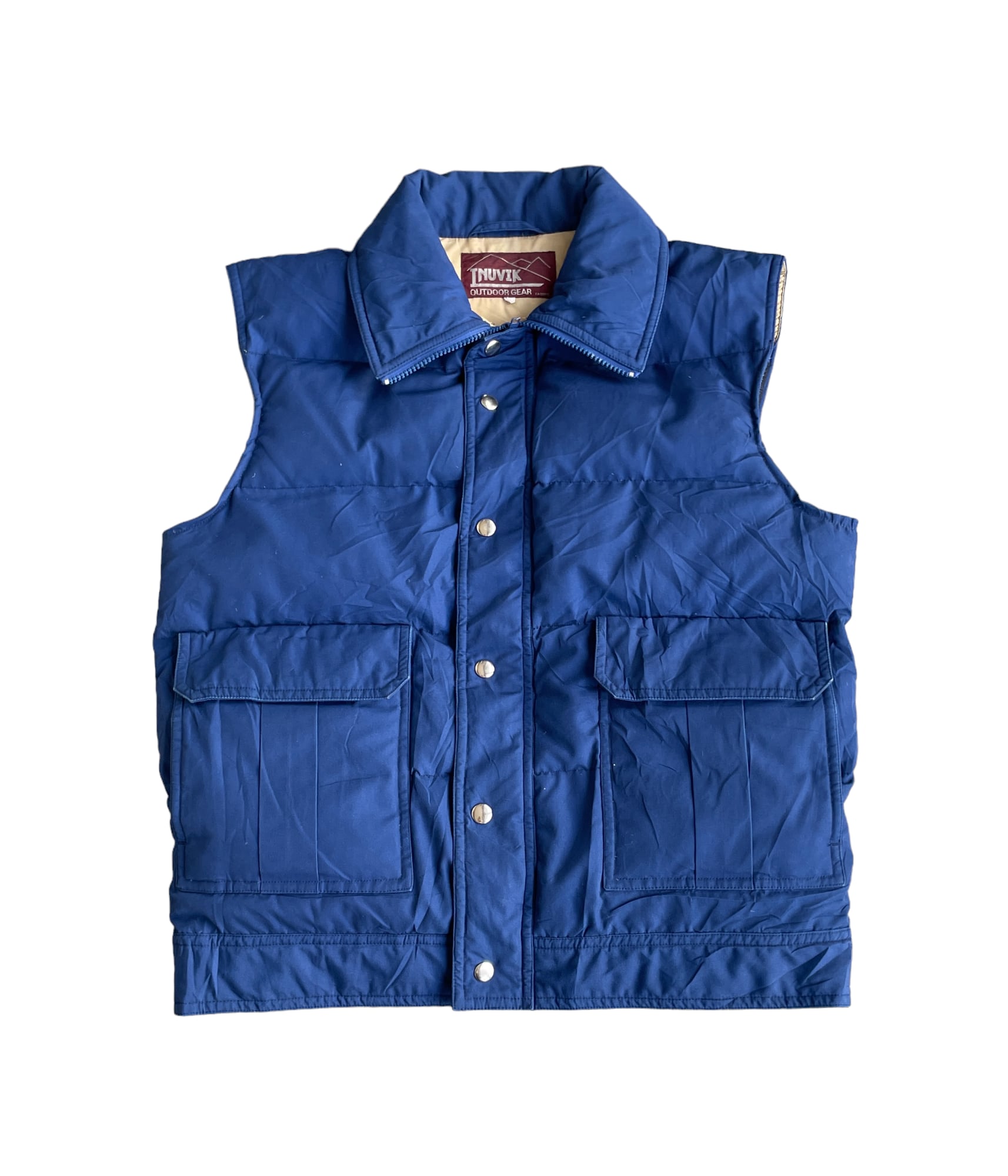 EMS vintage down vest 80s