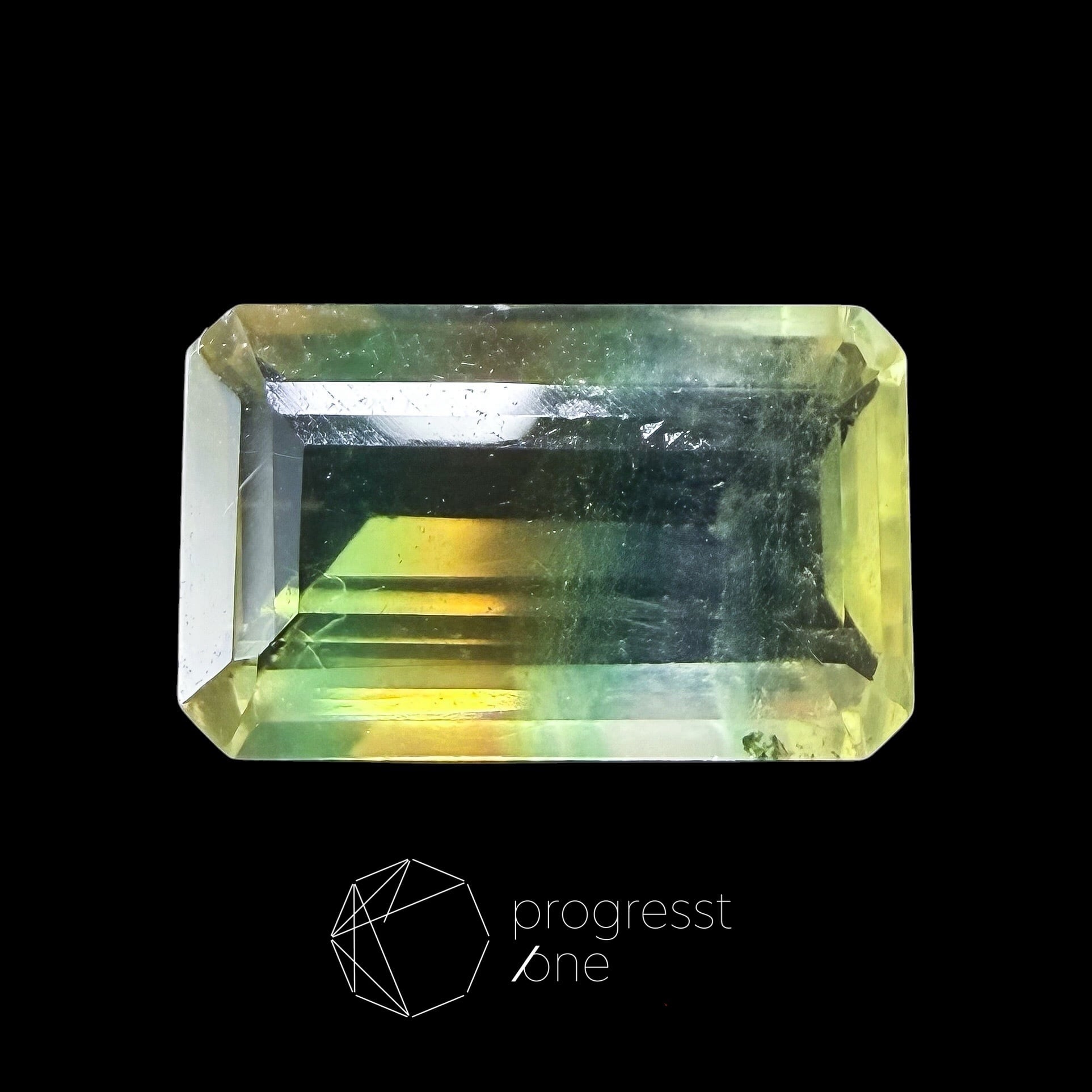 レインボー入り グリーン フローライト レインボーフローライト5.00ct | progresstone