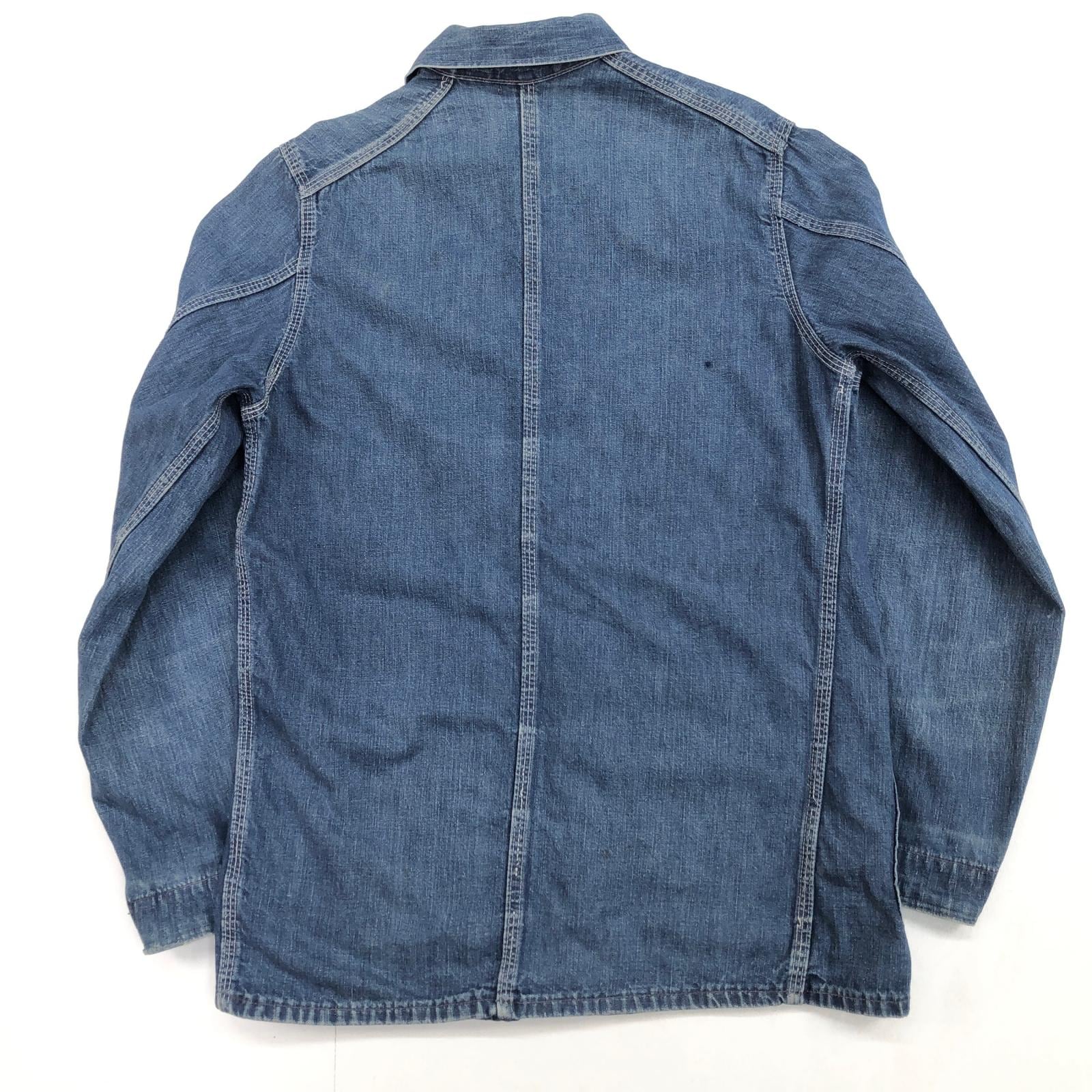 UNKNOWN 50年代あたり SANFORIZED デニムカバーオール ワーク