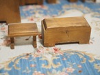 ベッドルーム「Nancy Forbes DOLL FURNITURE」オリジナルボックス入りドール家具(箱傷みあり) 画像9