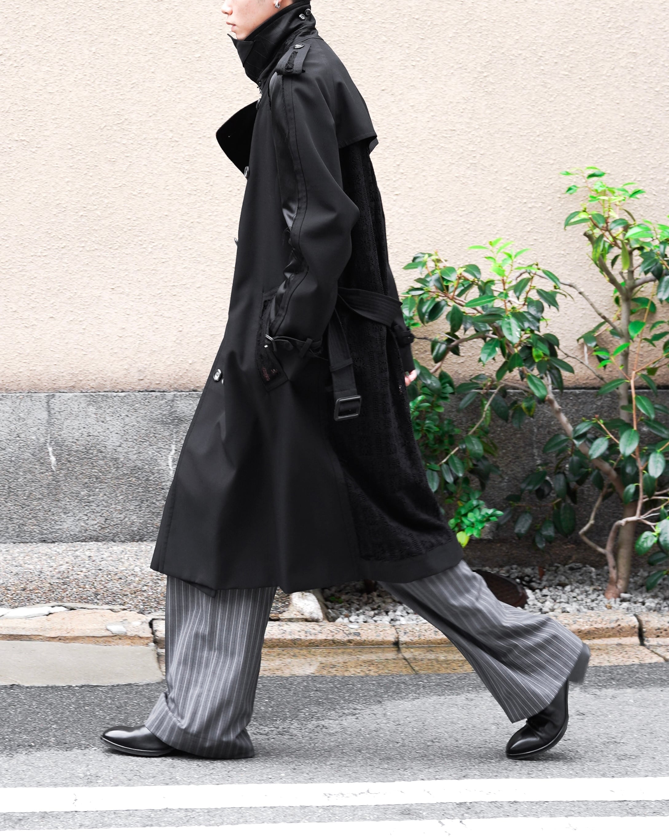定価6万円】極美品 TRENCH & COAT フーディロングコート 38 定価6