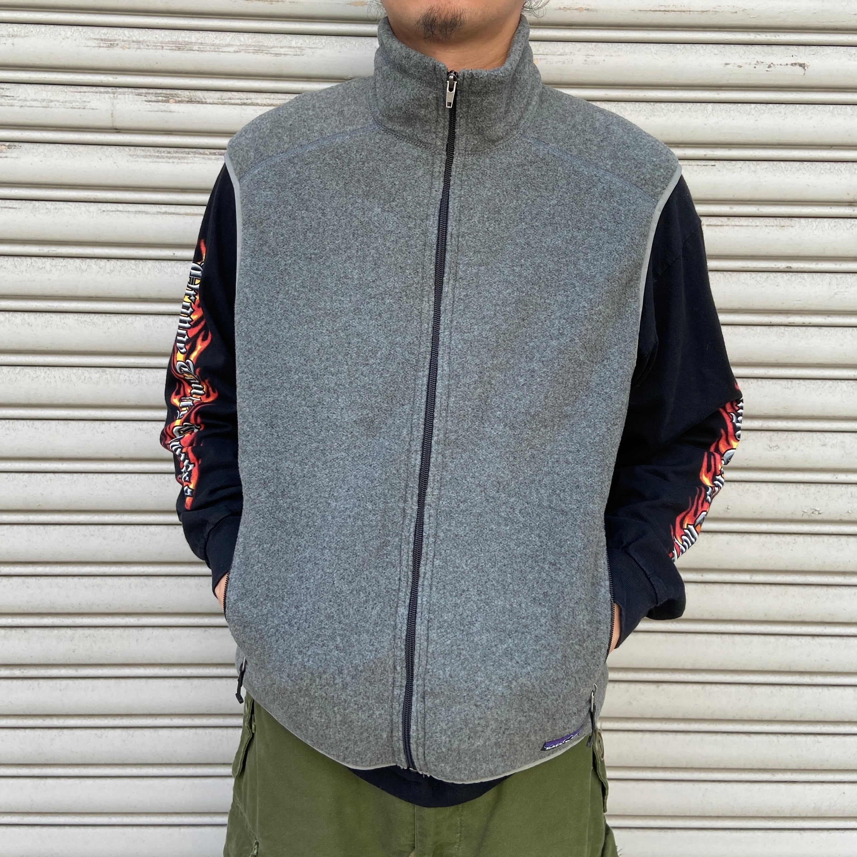 2012年製 patagonia パタゴニア シンチラフリースベスト グレー M