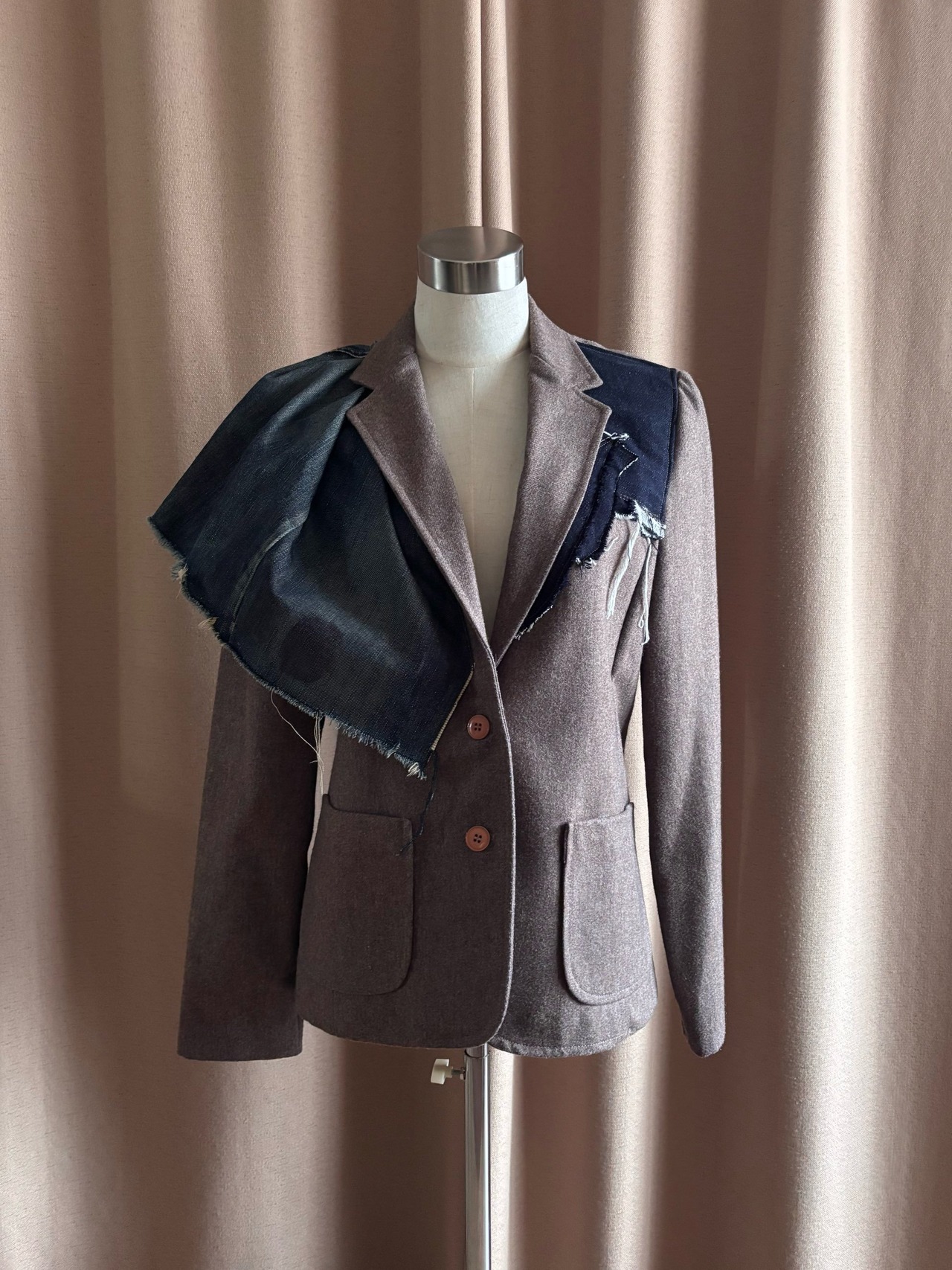 MADE IN U.S.A. docking design remake jacket-4492-1