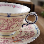 Cauldon Pink Floral||コウルドン 優美なピンクの花々 アンティーク カップ&ソーサー 6客セット thumbnail 10