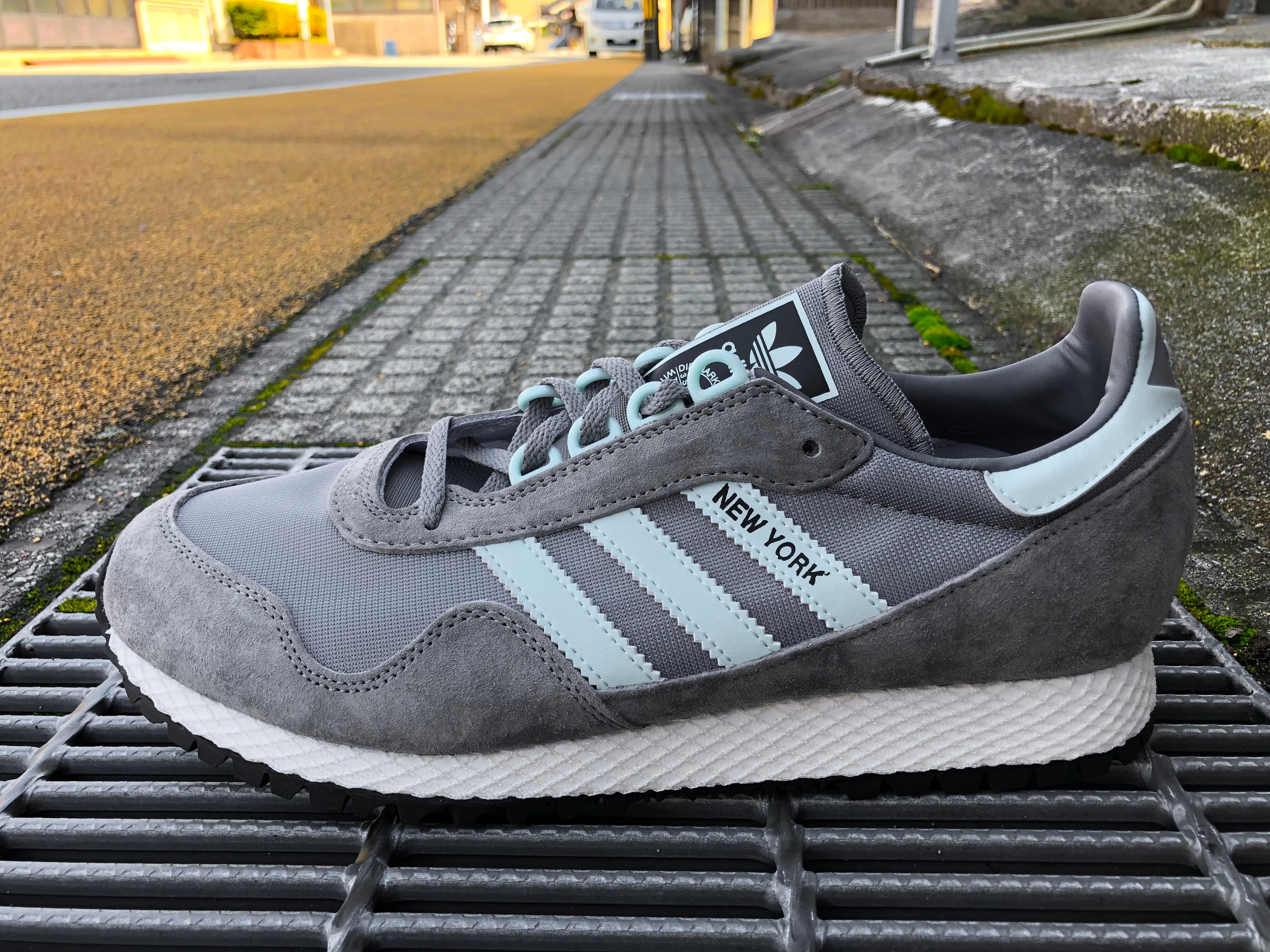 ADIDAS NEW YORK (GREY/HALBLU/CBLACK) | "JACK OF ALL TRADES" 万屋 MARU