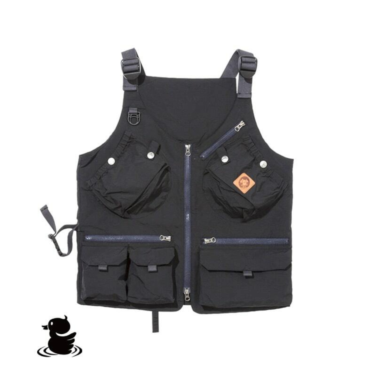 grn outdoor TEBURA VEST 21 go9203q ベスト ジャケット ポケット 撥水 収納  ドリンク アウトドア キャンプ