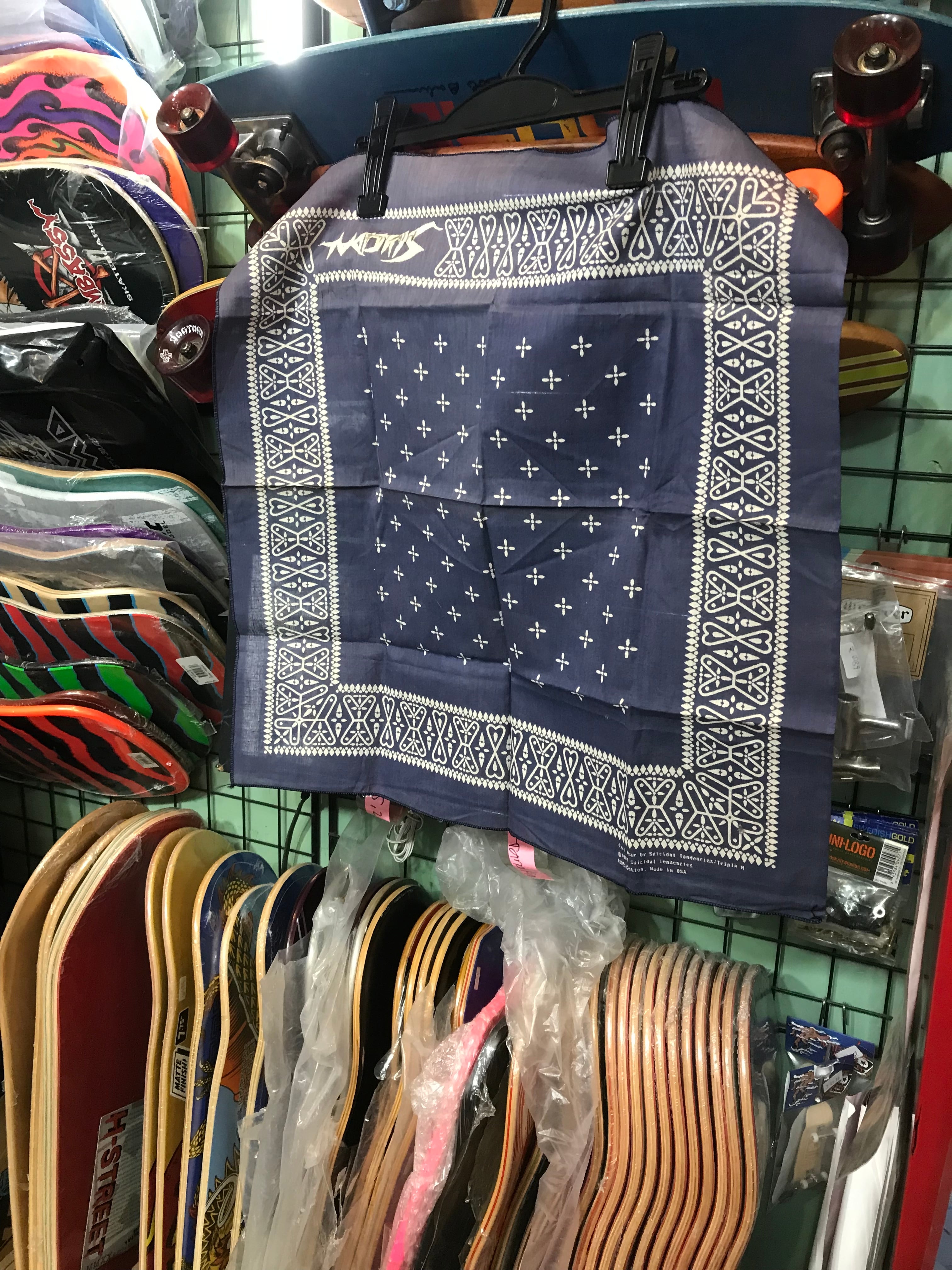 SUICIDAL TENDENCIES バンダナ 90年代 デットㇱストック SUICIDAL