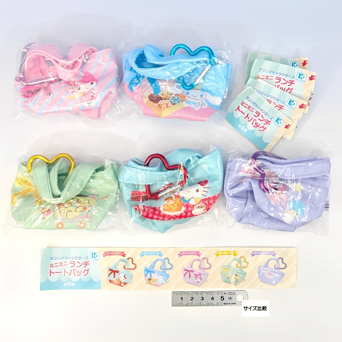 サンリオキャラクターズ ミニミニランチトートバッグ ケーツー