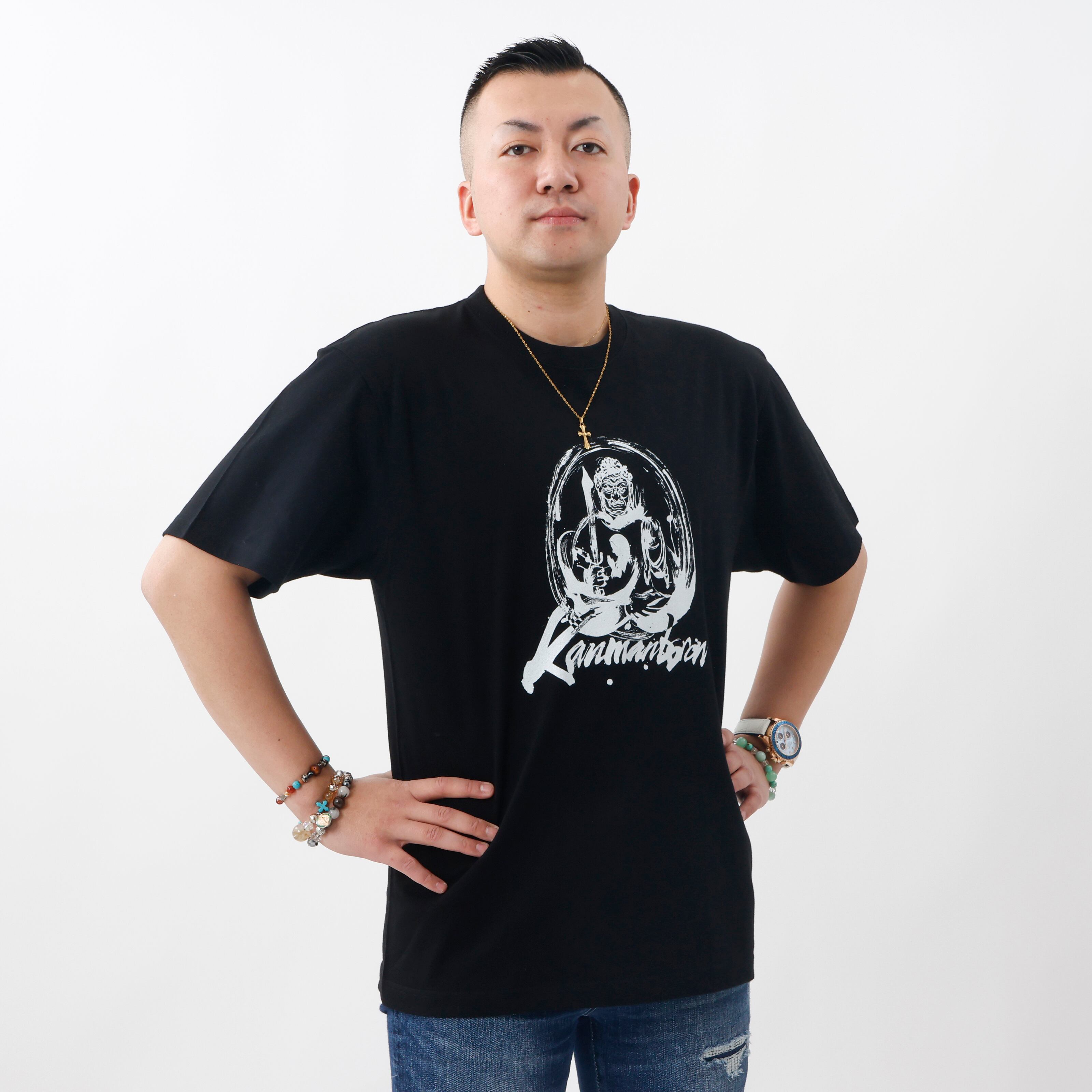 Masaya T-Shirt White' ロゴTシャツ | Inori