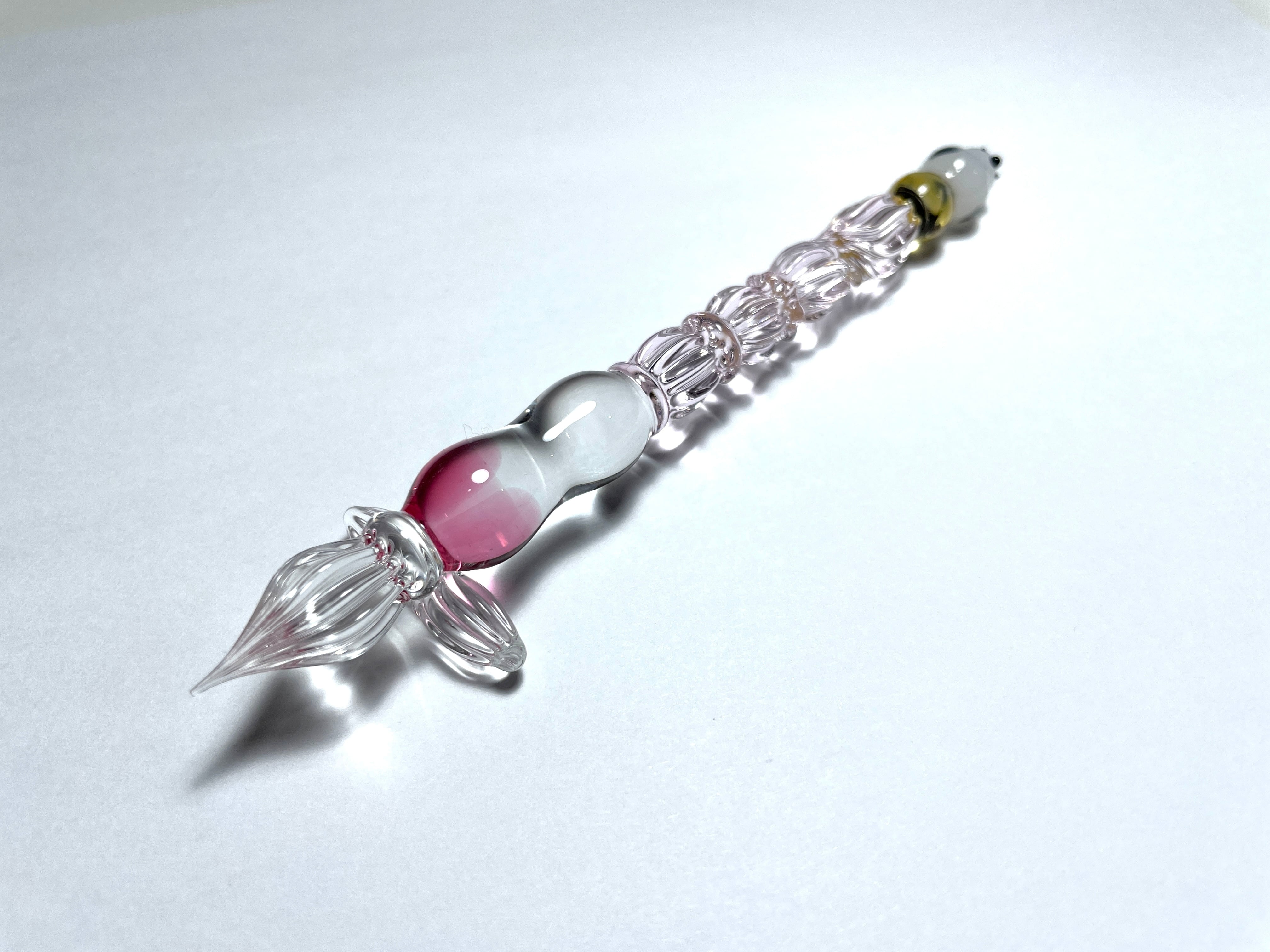 Animal glass pen シマエナガ | Paraglass Animal glass pen シマエナガ | Paraglass