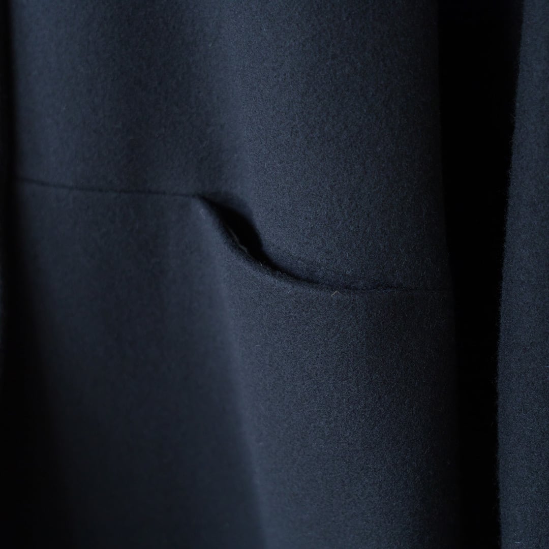 atelier naruse アトリエナルセ メルトンウールコクーンコート