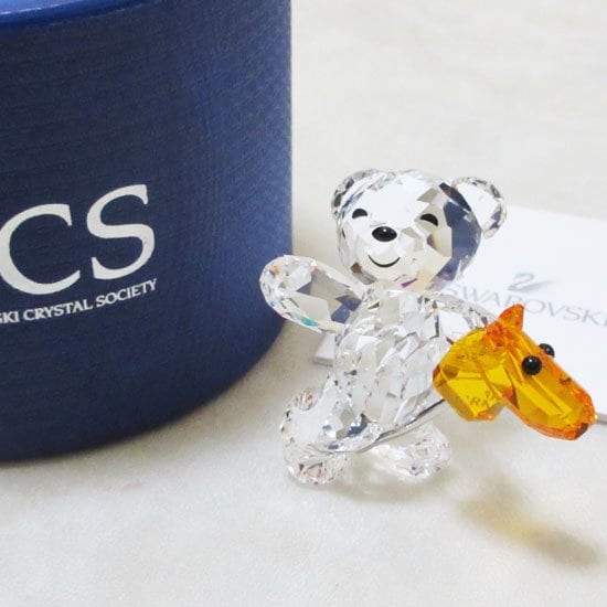 スワロフスキー 「2014年度SCS会員限定品 クリスベア レッツ ライド