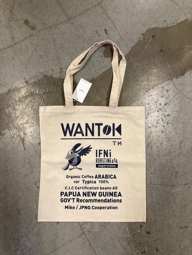 EVCON×IFNi "WANTOK TOTE BAG" [NAVY]