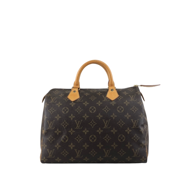 LOUIS VUITTON ルイヴィトン スピーディ30 モノグラム ハンドバッグ ブラウン レザー ボストンバッグ vintage ヴィンテージ オールド s2cksy