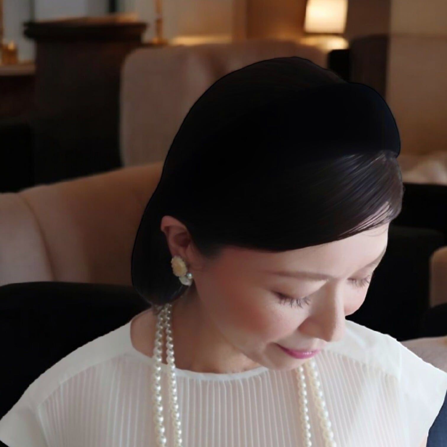 50mm幅 ベルベットカチューシャ ブラック hiila(イーラ) アリスバンド