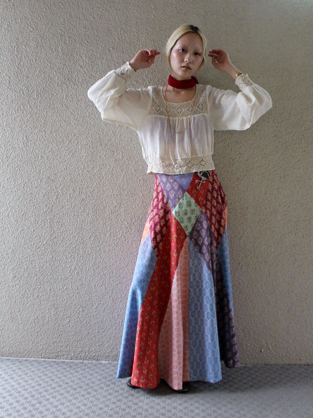 70's maxi skirt
