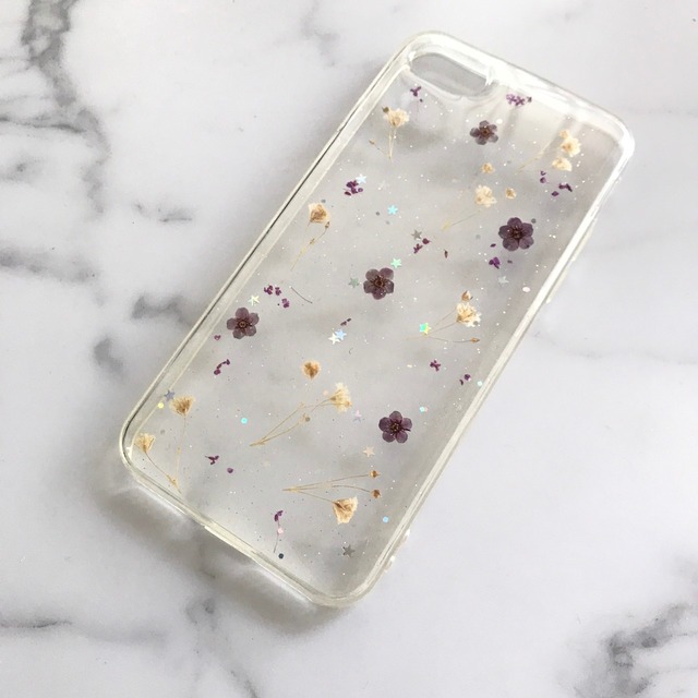 かわいい 押し花 フラワー 花柄 スマホケース スマホケース iPhone 