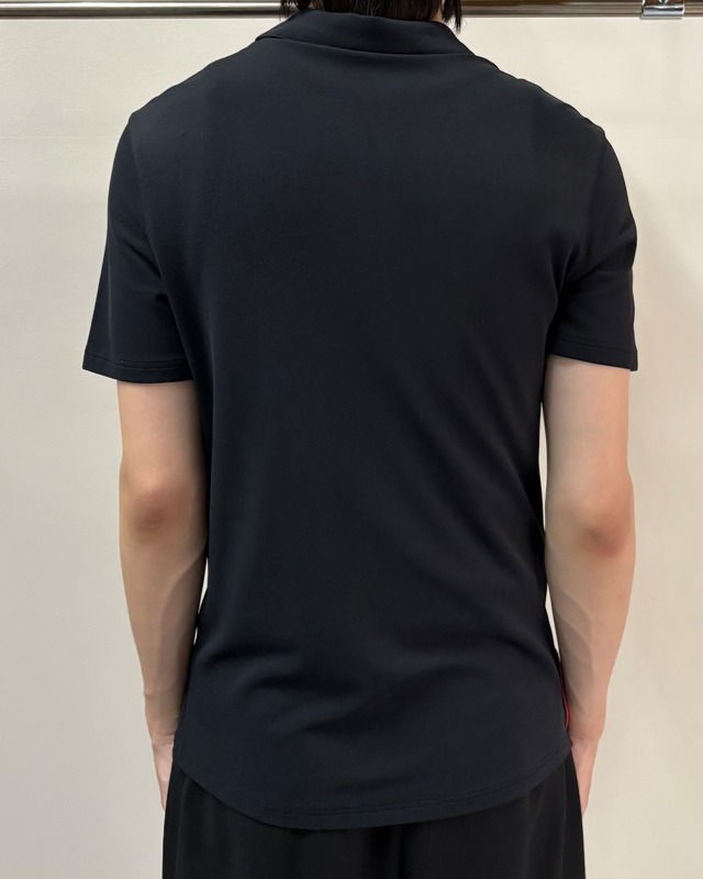 【PRADA】zip up polo shirt