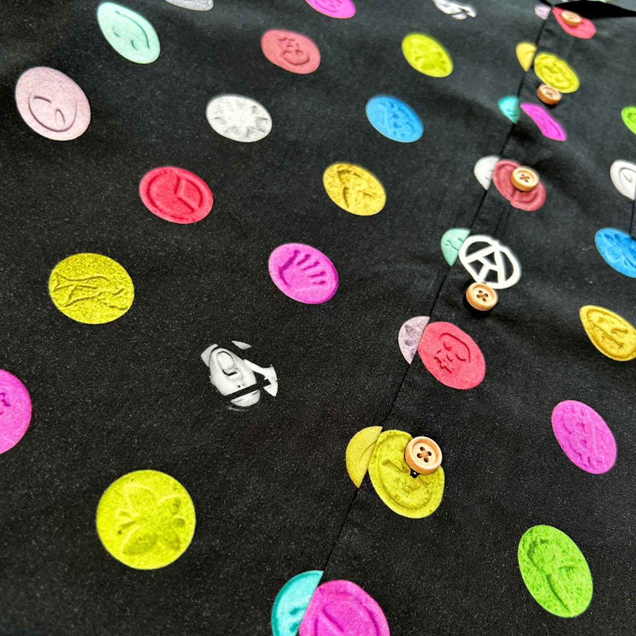 AFTER TRIP x CIXEUR "MDMA" Cloth Shirts