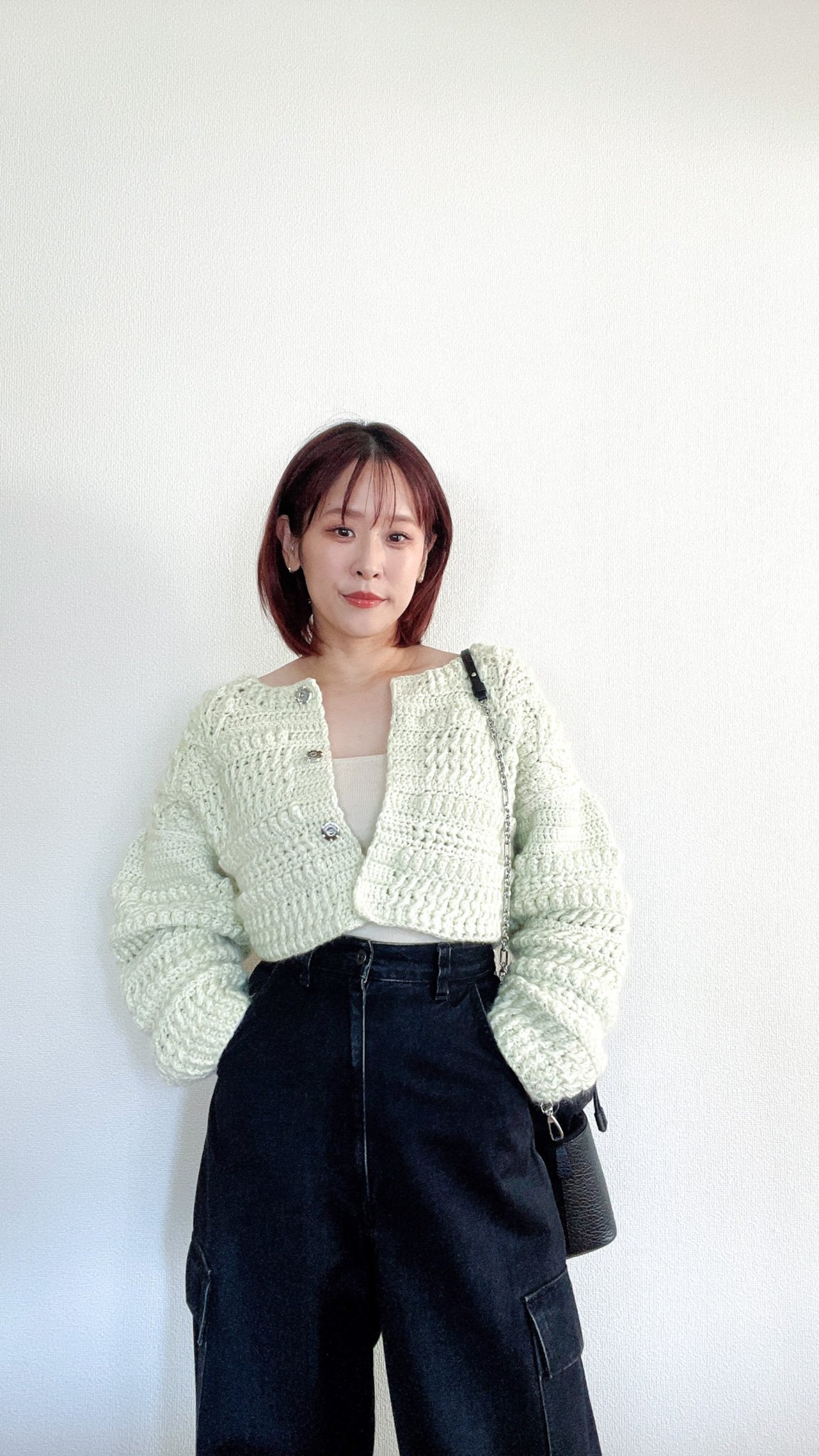 [Kit] 木の実のパワースリーブカーディガン