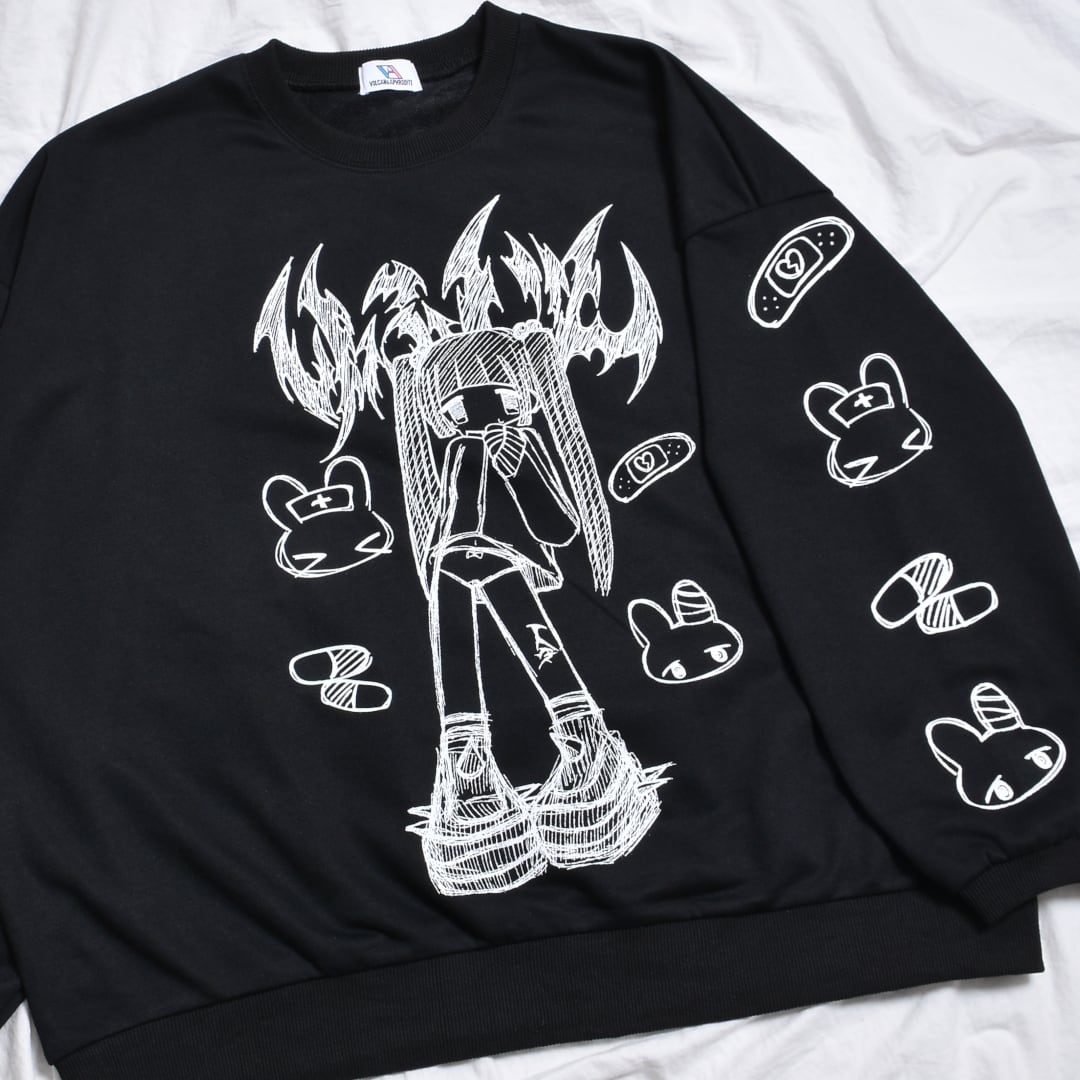 11/13新着】落書きGIRLスウェット | VOLCAN&APHRODITE