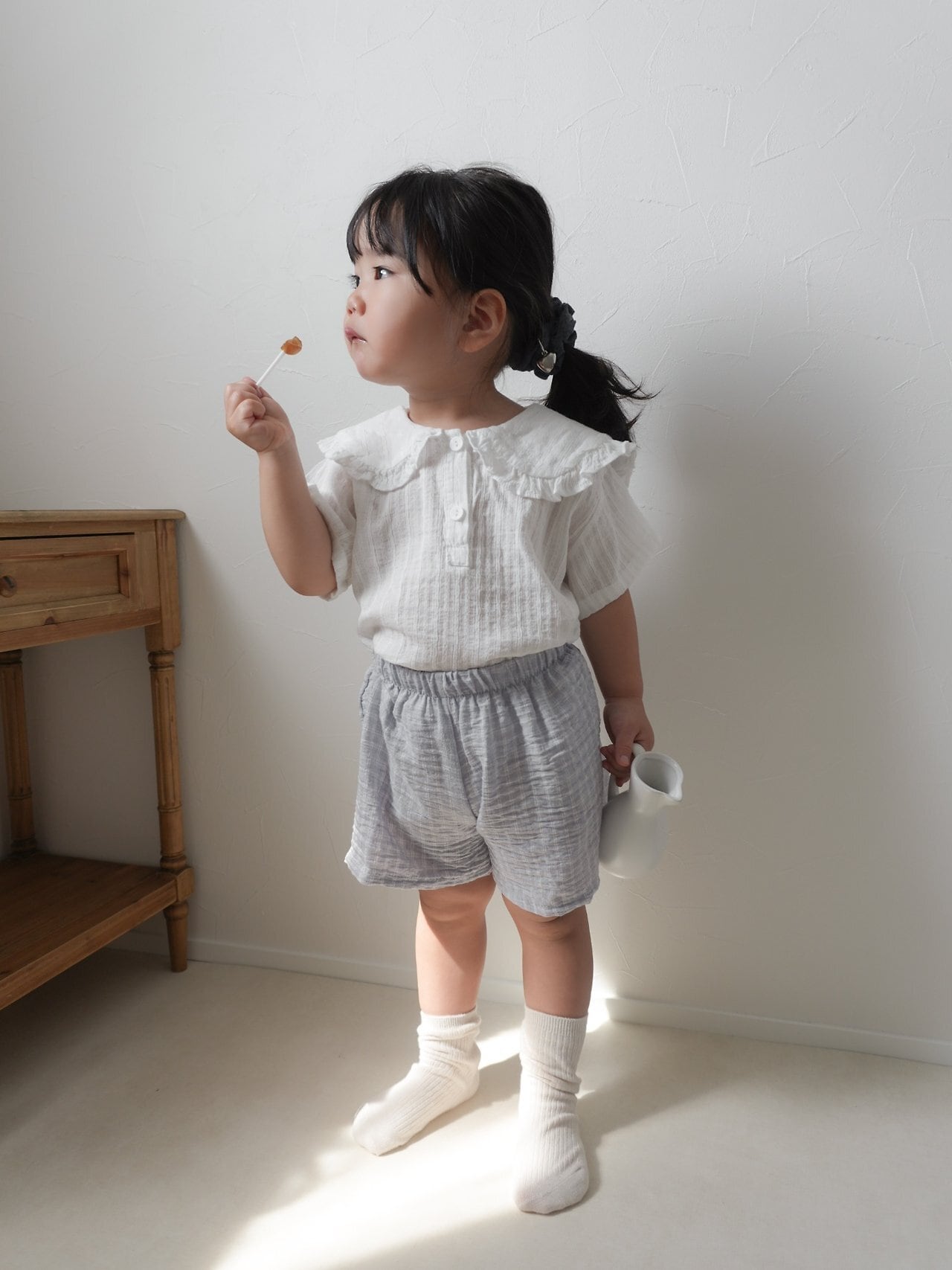 【即納/80、90size】チェック半ズボン/  mimimarket