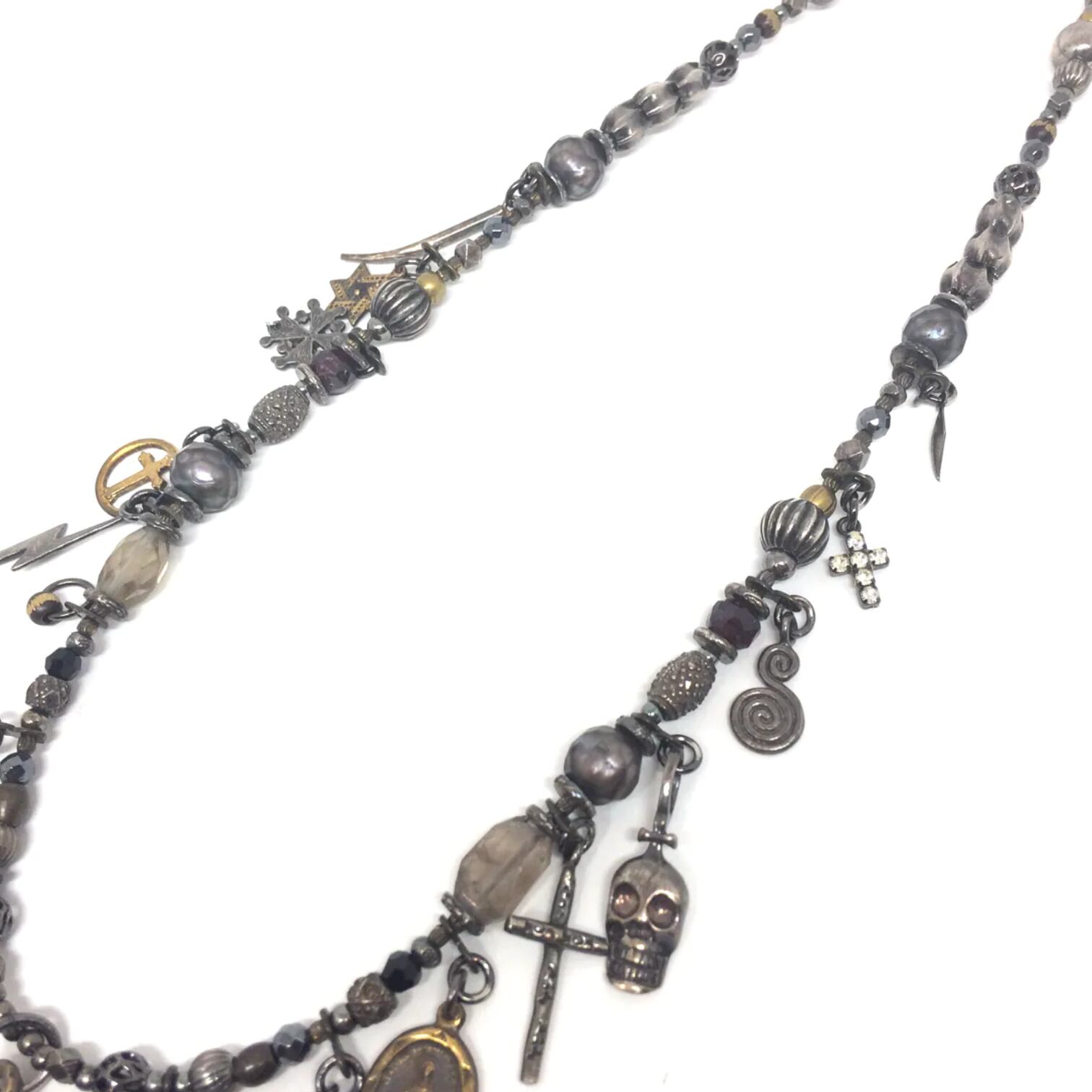 HYDE着用gunda オラティオ ネックレス L'Arc～en～Ciel hyde氏着用] gunda [ガンダ] ORATIO NECKLACE＜オ