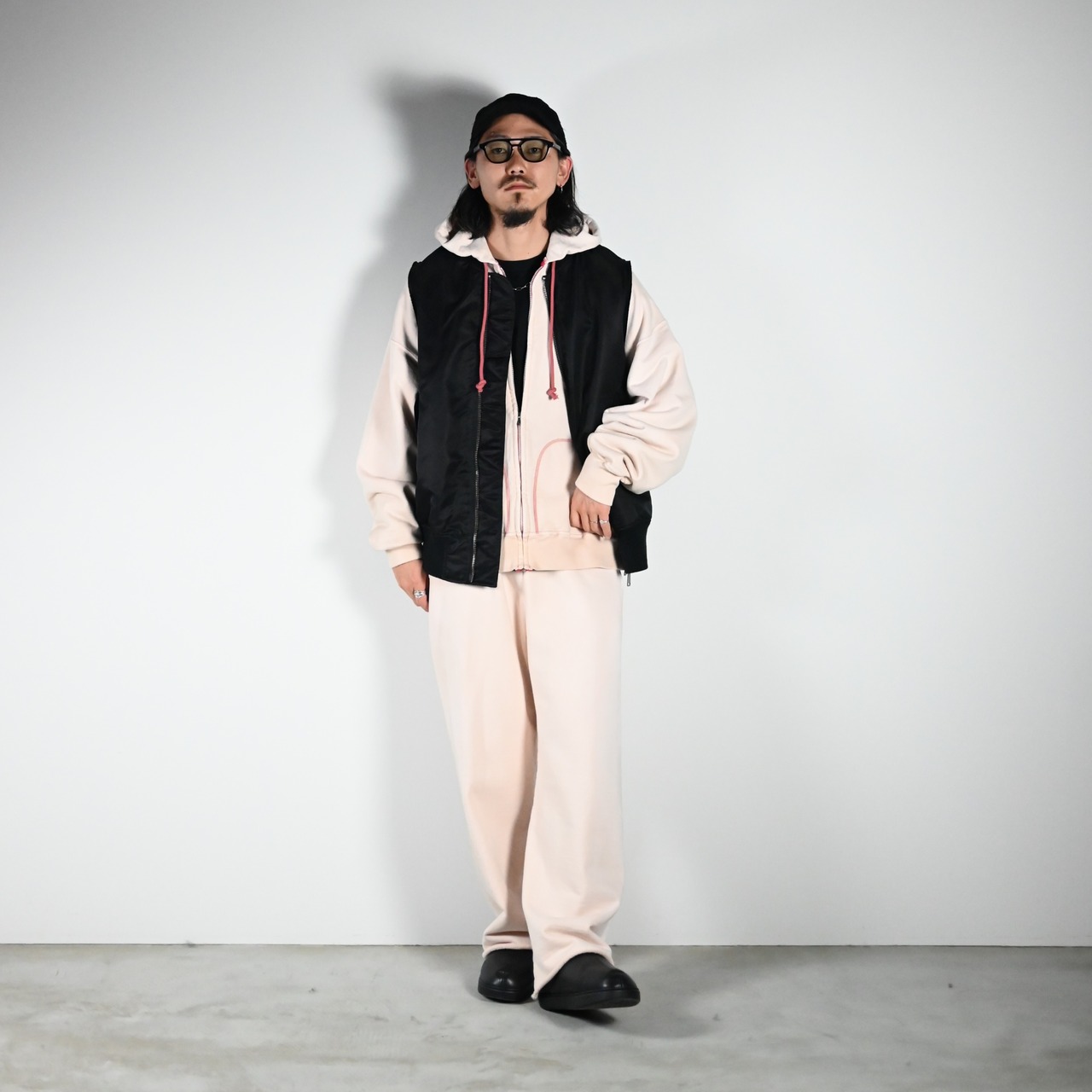 The DUFFER N NEPHEWS / CUT OFF FLIGHT VEST