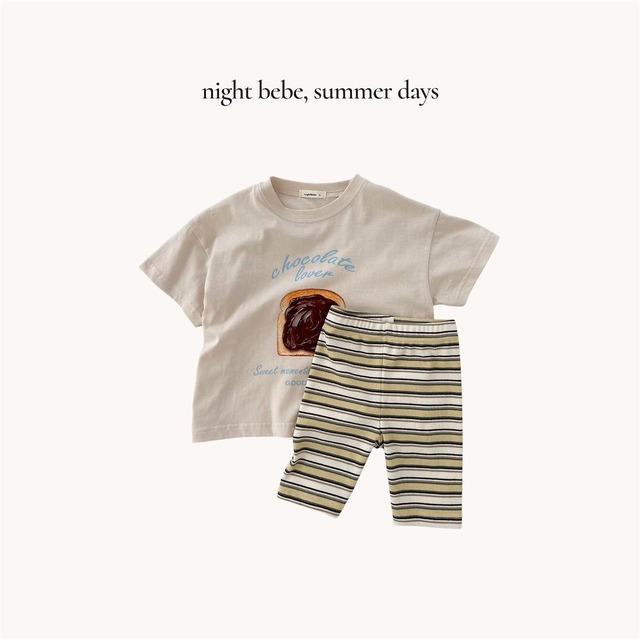 《予約》night bebe ¨ choco jam T ¨ 26summer