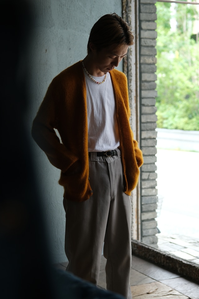 Utah/50's-60's Mohair25% Wool75% cardigan