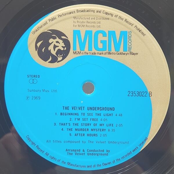 The Velvet Underground / The Velvet Underground [2353 022, 2353022] - 画像5