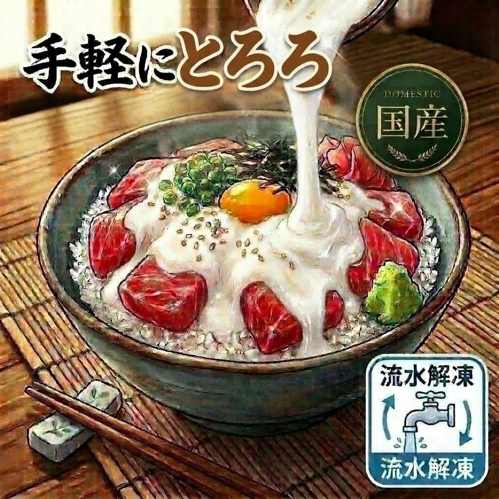 とろろ60g×20ヶセット/冷凍 | nagaimo-shop吉岡/長芋とろろ