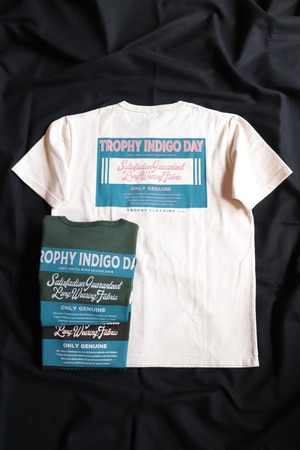 TROPHY CLOTHING/トロフィークロージング　INDIGO DAY OD S/S POCKET TEE