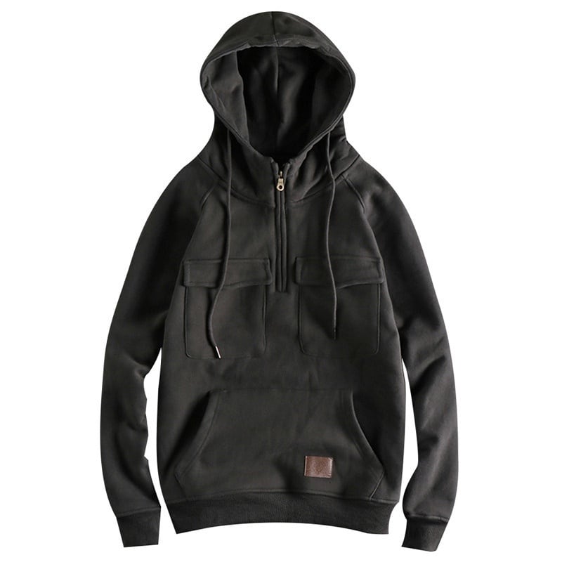 Chest pocket hoodie 3119