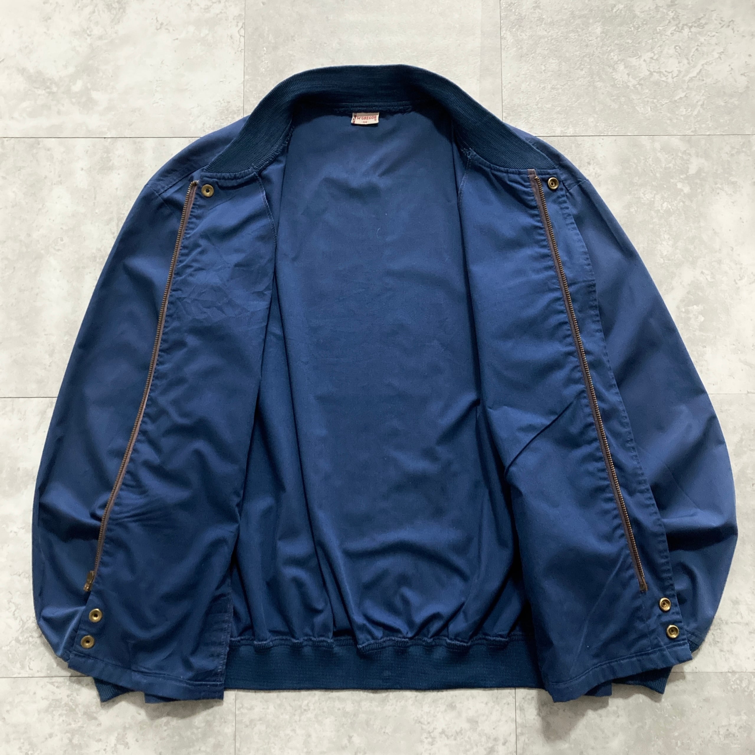 USA製】70s McGREGOR マックレガー 表記44 SERVALジッパー サーバル
