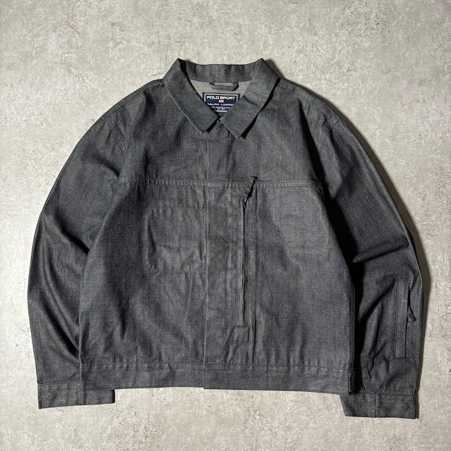 1990s "POLO SPORT" Denim Jacket
