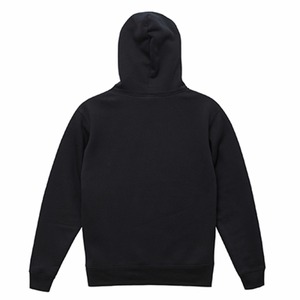 【SHOEHURRY!】CIRCLE LOGO SWEAT HOODIE (BLACK/WHITE) | 裏起毛パーカー(ブラック/ホワイト)