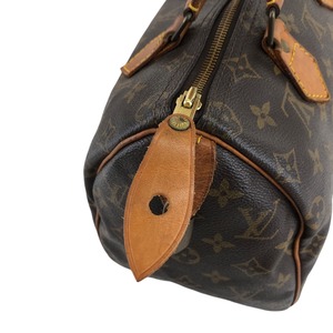 LOUIS VUITTON ルイヴィトン モノグラム ハンドバッグ ブラウン PVC  